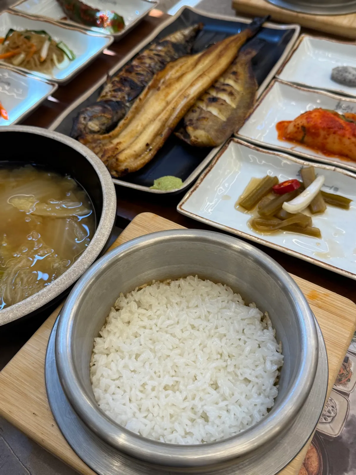 化덕焼き魚の一膳セット代表写真