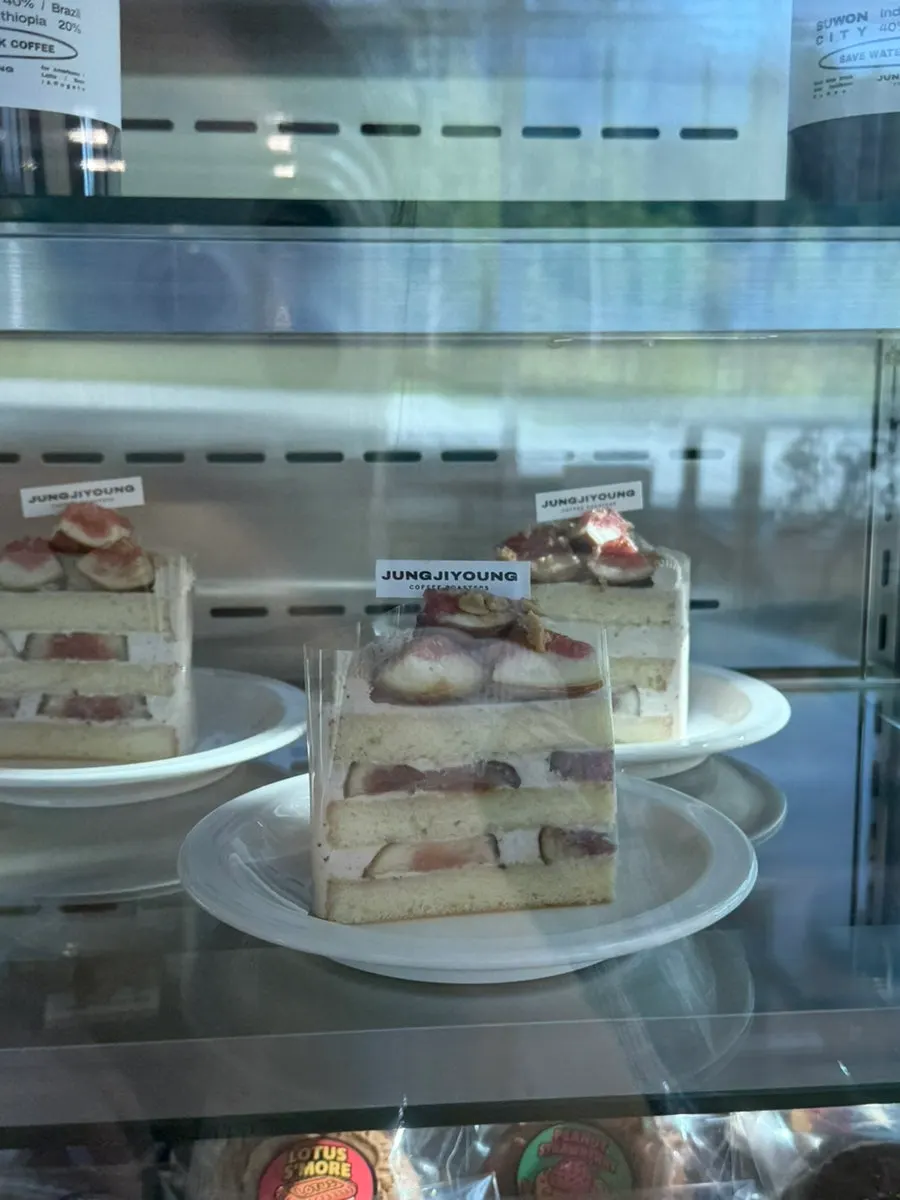 Dessert display of cookies and madeleines