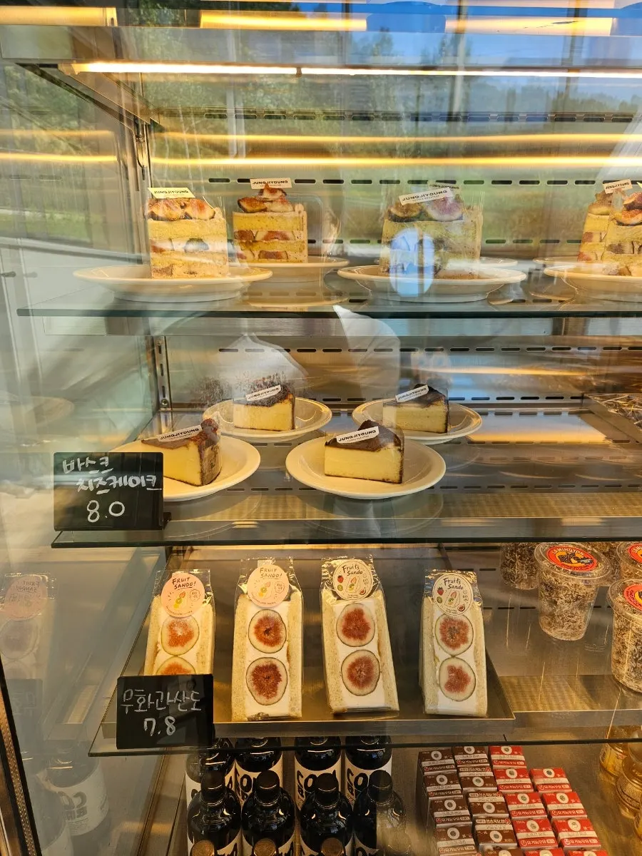 Goods display corner at Jeong Jiyoung Coffee Roasters
