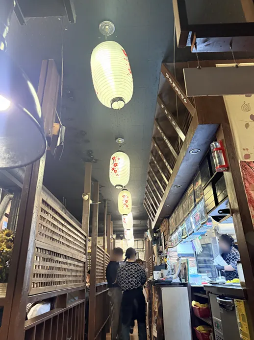 야끼니꾸풍경 일본풍으로 꾸며진 매장 내부