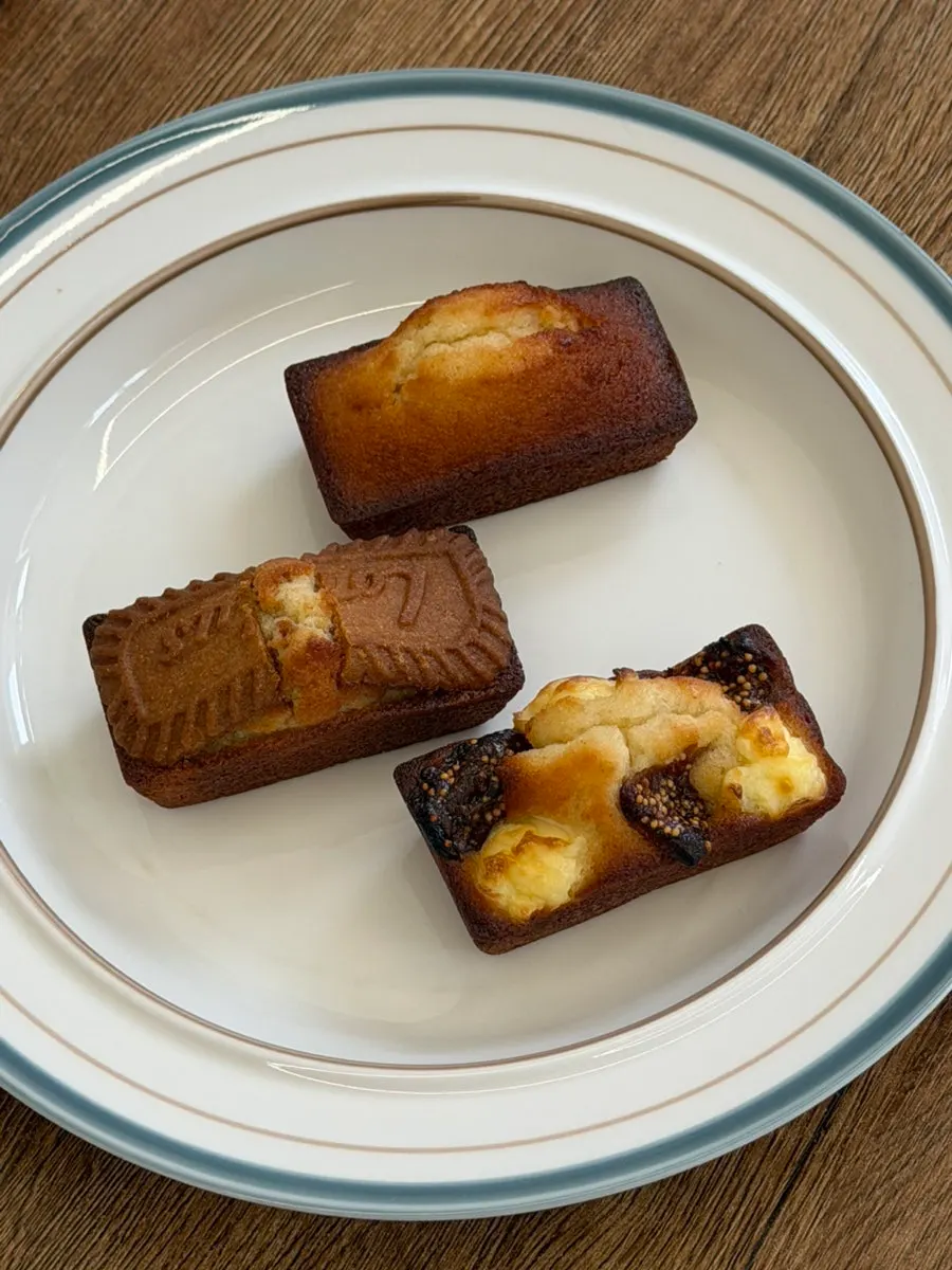 Waffles and baked treats assortment