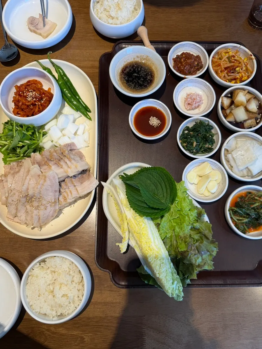 Doenjang jjigae packed with ingredients