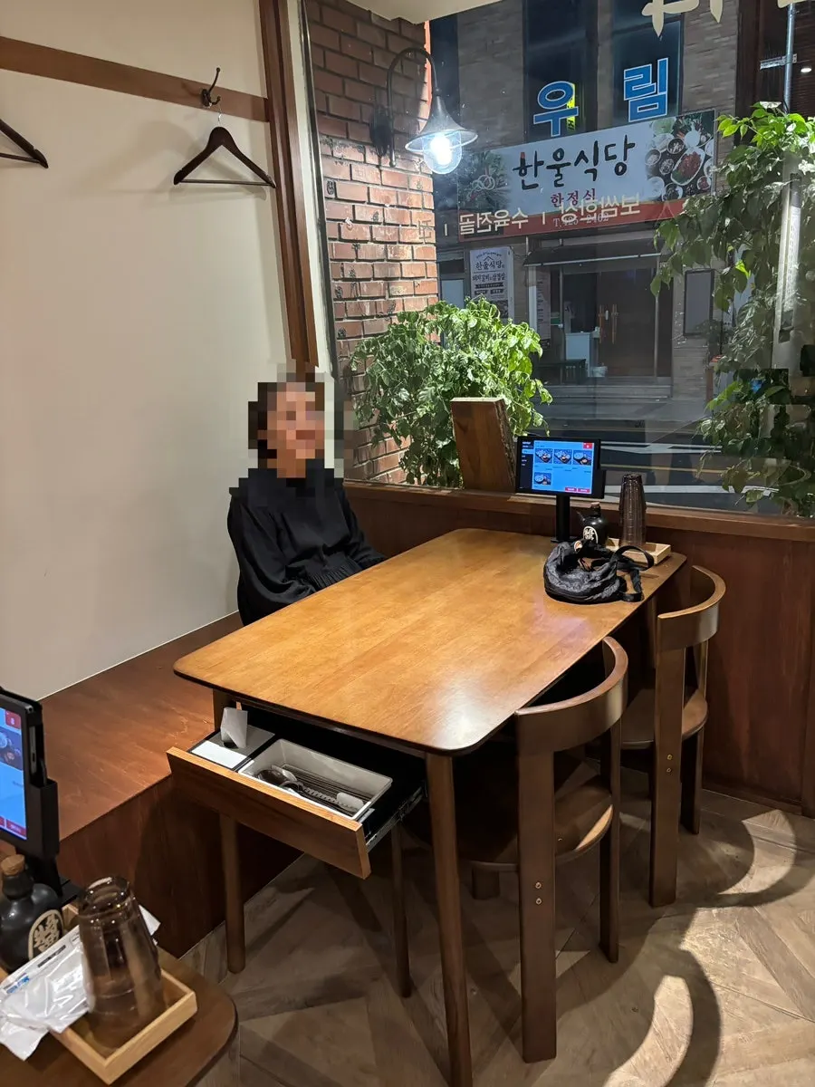 테이블 태블릿 주문 화면