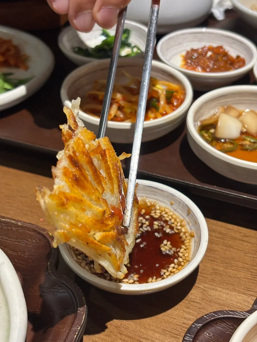 식사 마무리로 마신 시원한 매실차