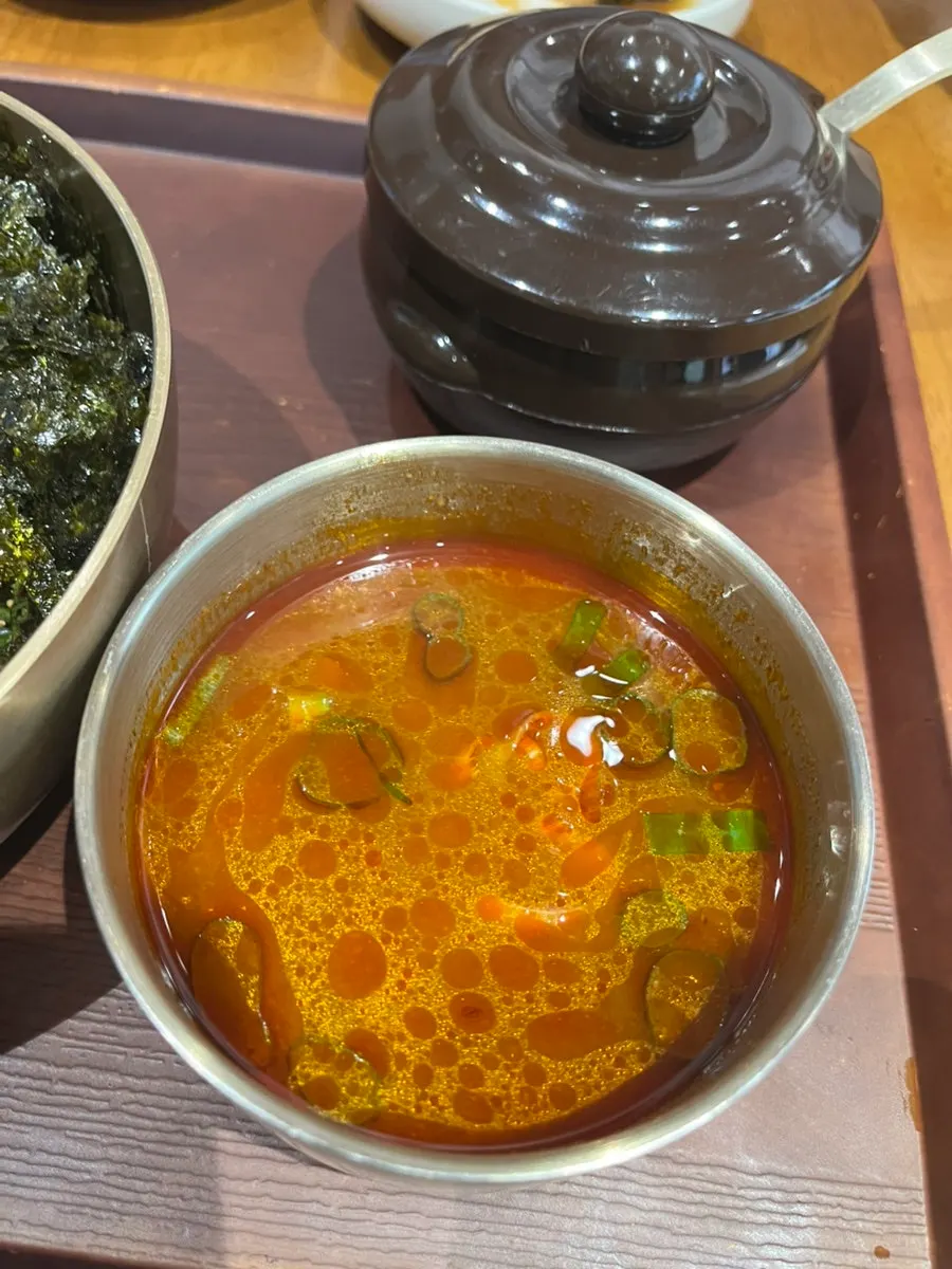 Generously served yukhoe bibimbap