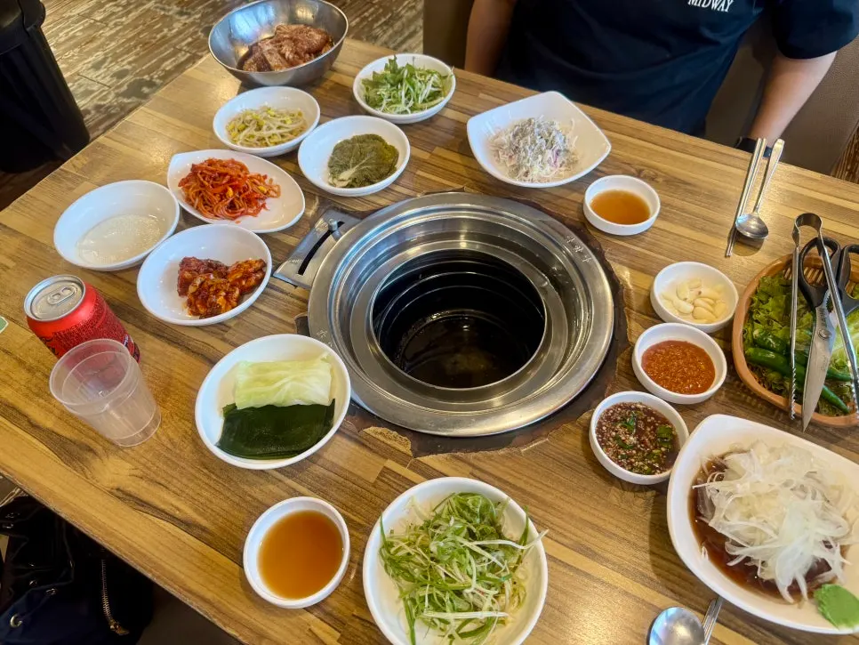 돼지갈비 점심특선 한 상
