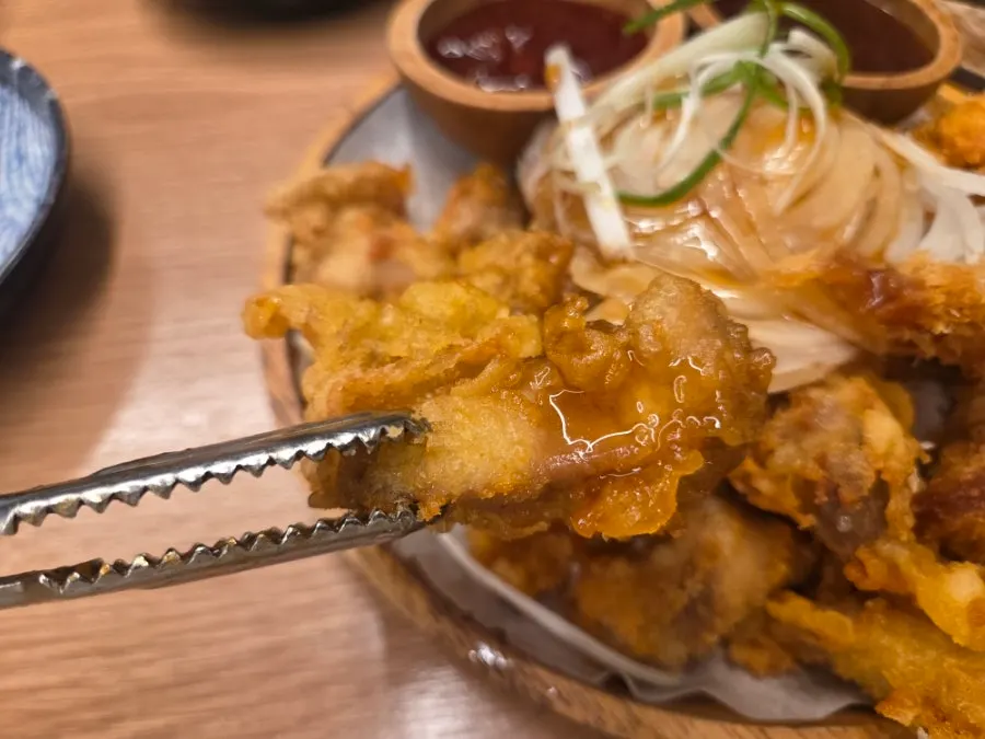 Battered piece of chitang