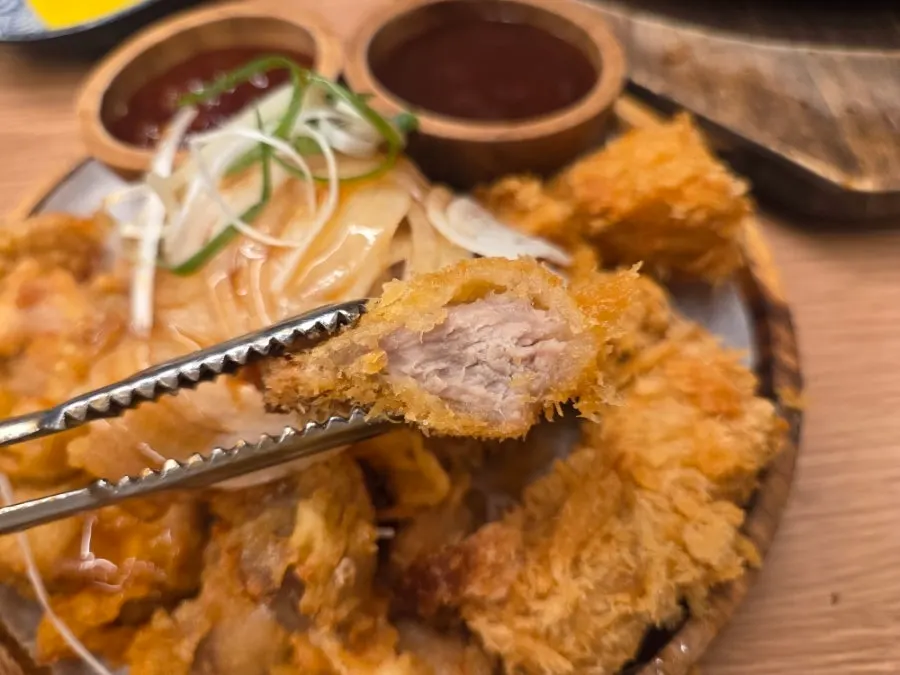 Close-up of the juicy dontang