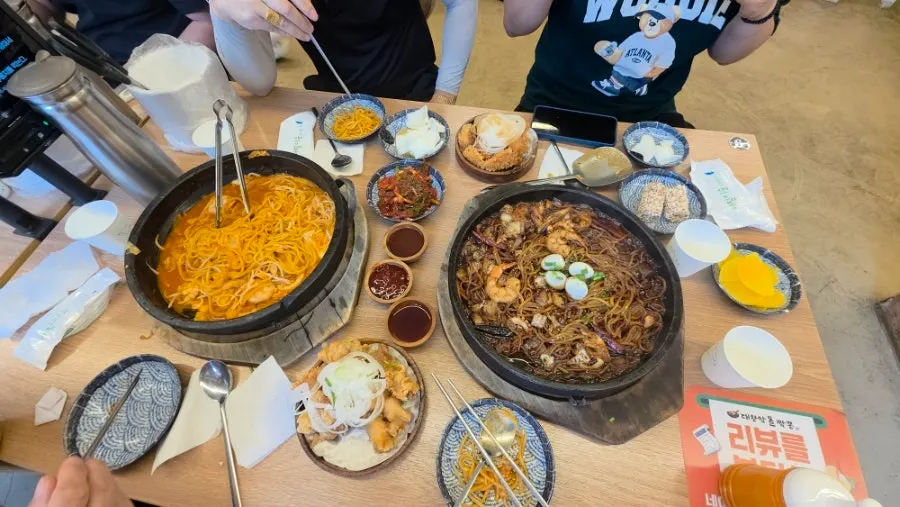 A plate of the newly added handmade chitang