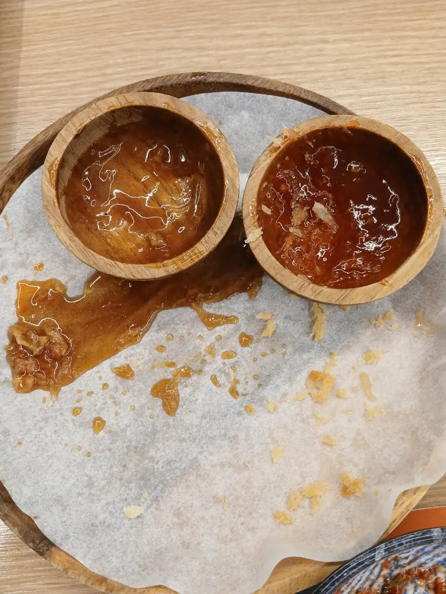 돌짬뽕과 돈치탕 세트 전체 상차림