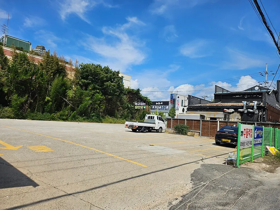 Samsam Milmyeon Main Branch building and surrounding street