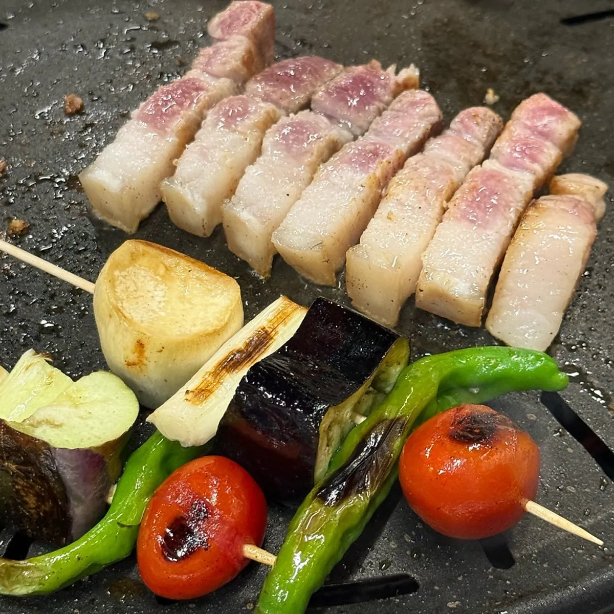 울산 달동 대월숯불고기 흑돼지 오겹살 숯불구이