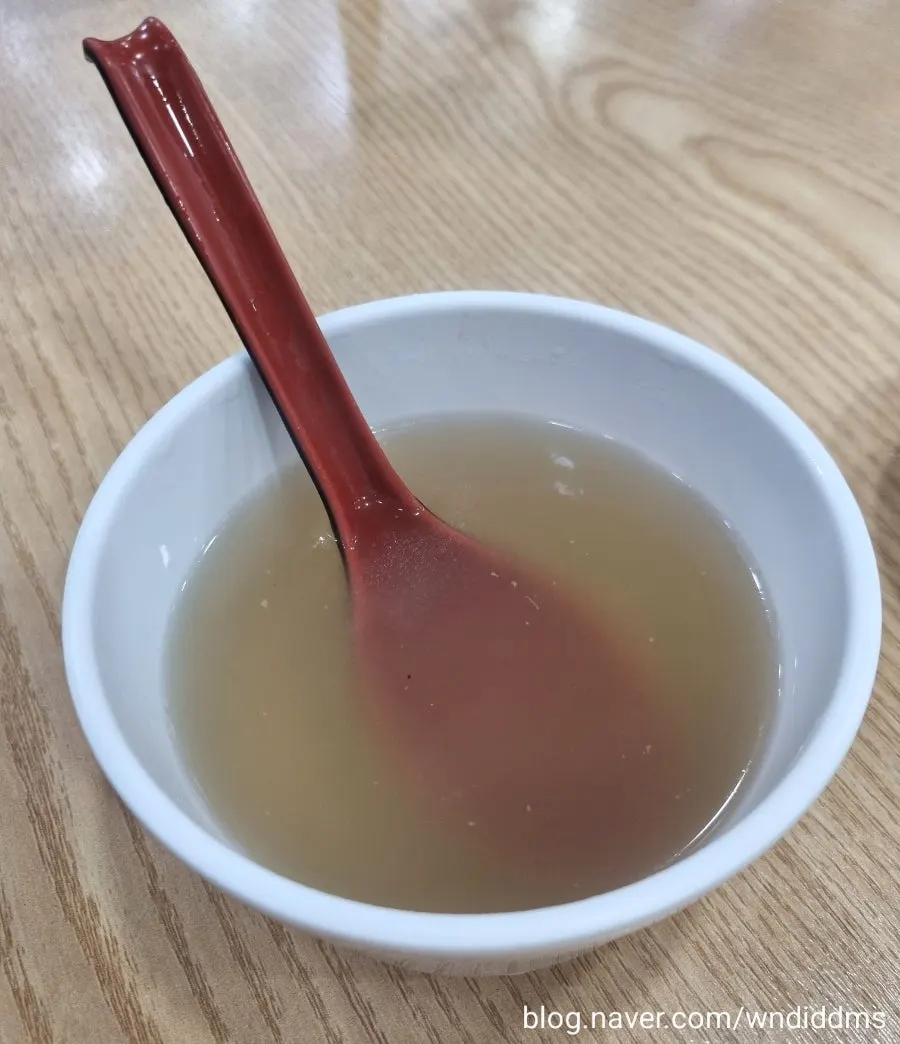 A cup of warm broth
