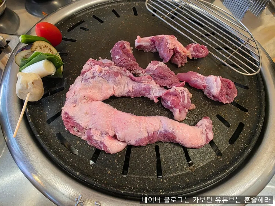함께 나온 야채꼬치
