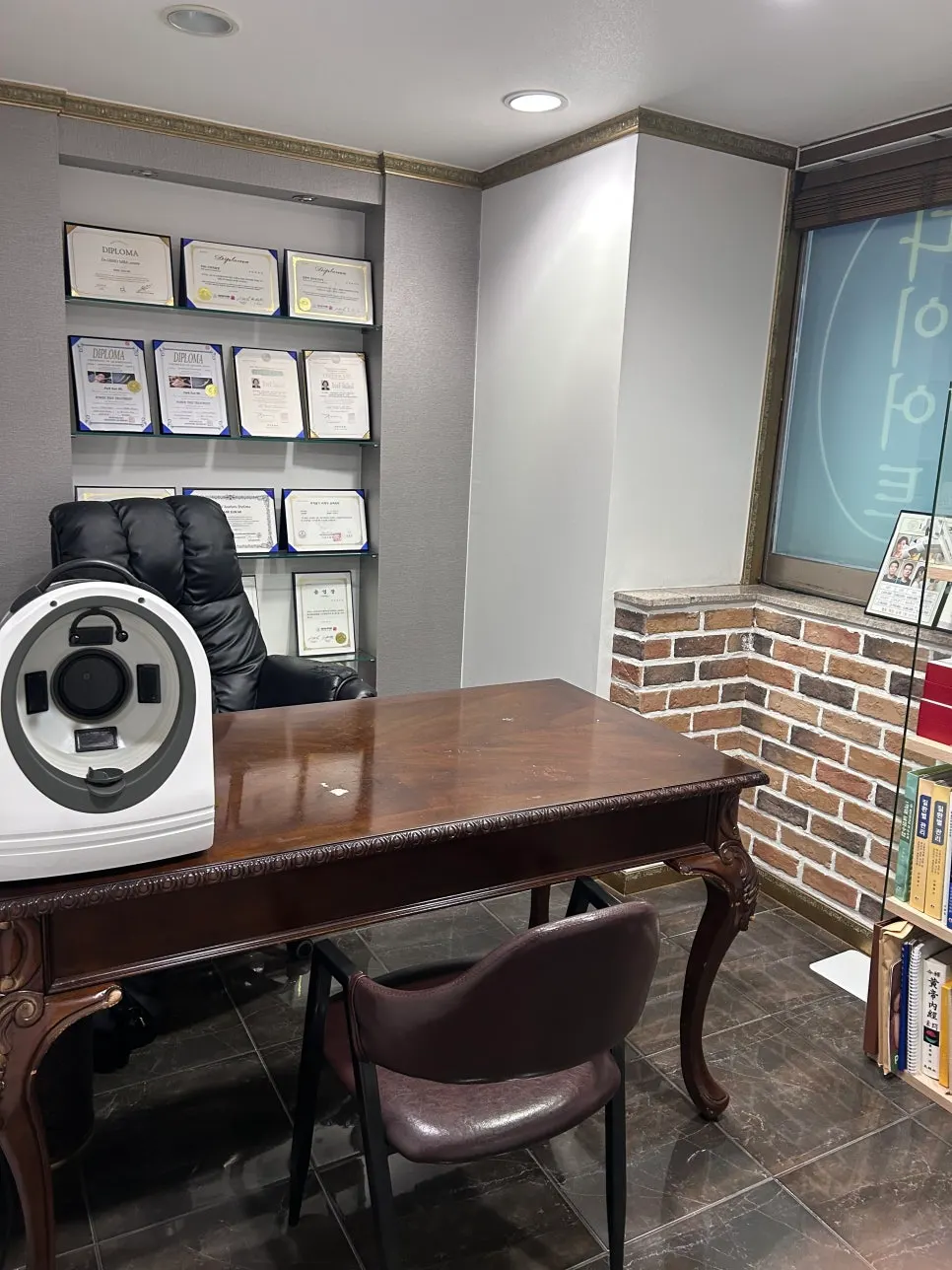 Neat interior space at Healing House