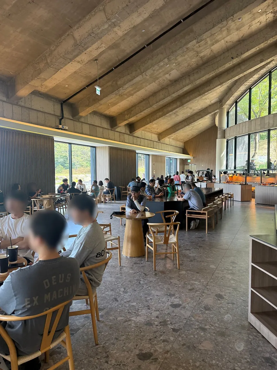 MUG's large indoor seating area