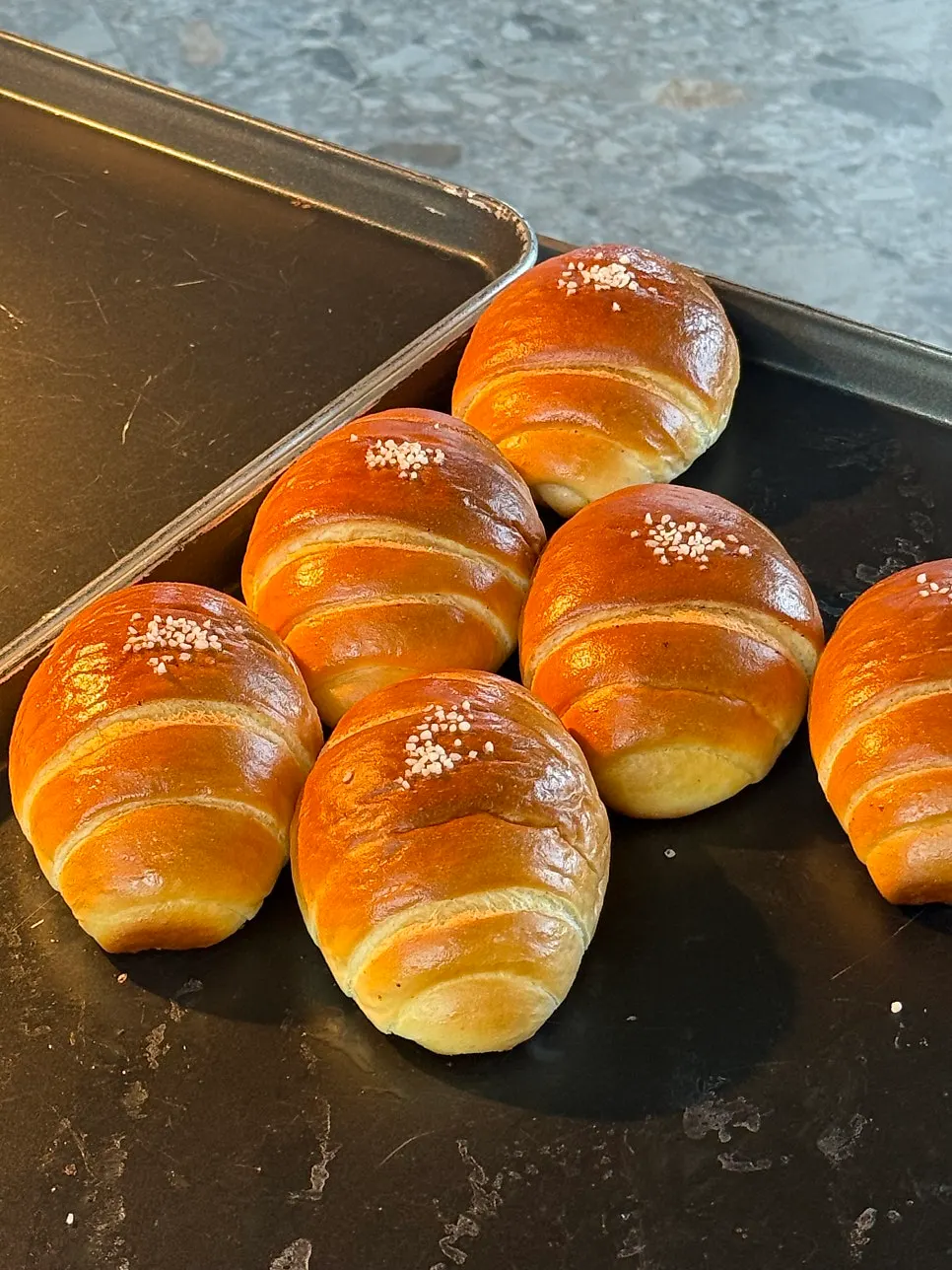 MUG's bakery display case
