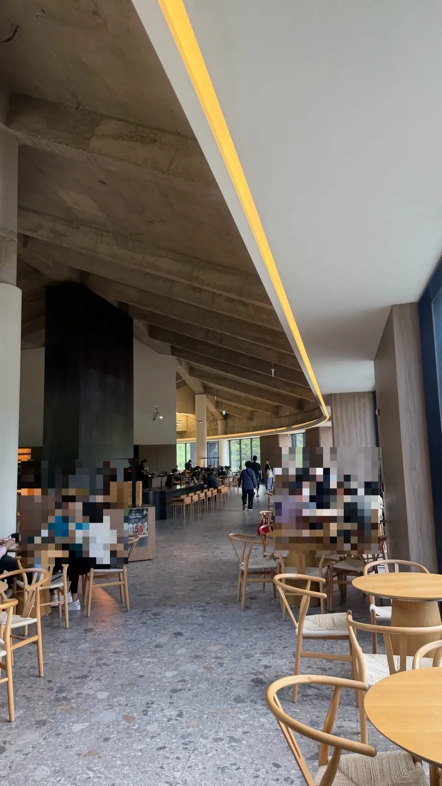 MUG's main hall with high ceilings