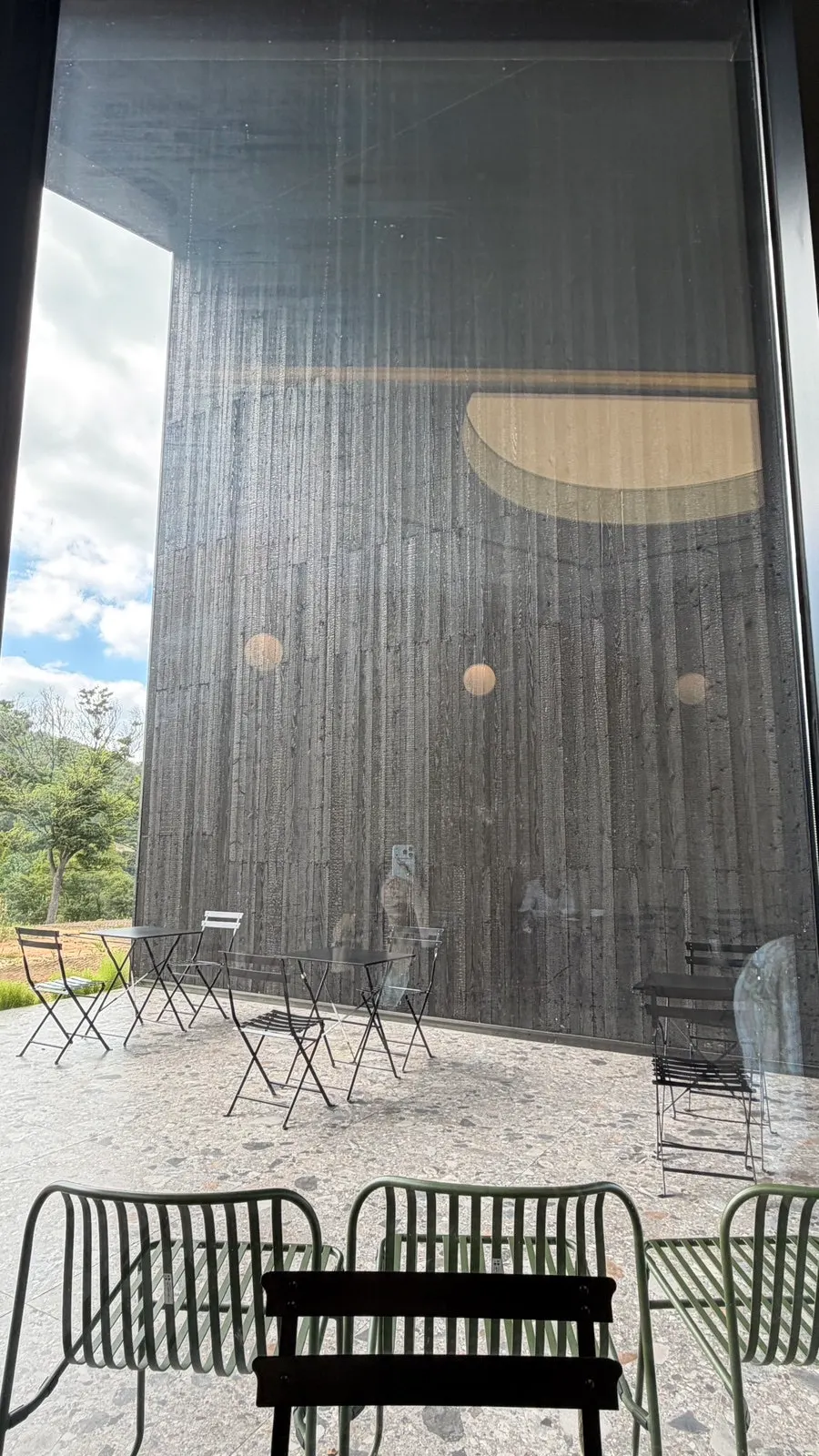 MUG's semi-outdoor seating area
