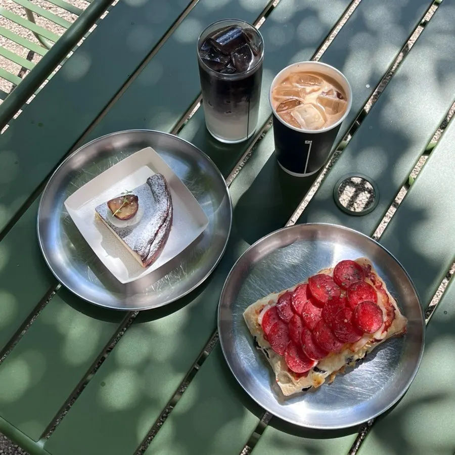 View from MUG's outdoor terrace