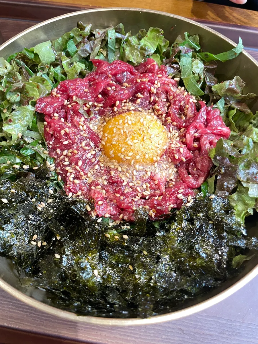 Regular yukhoe bibimbap