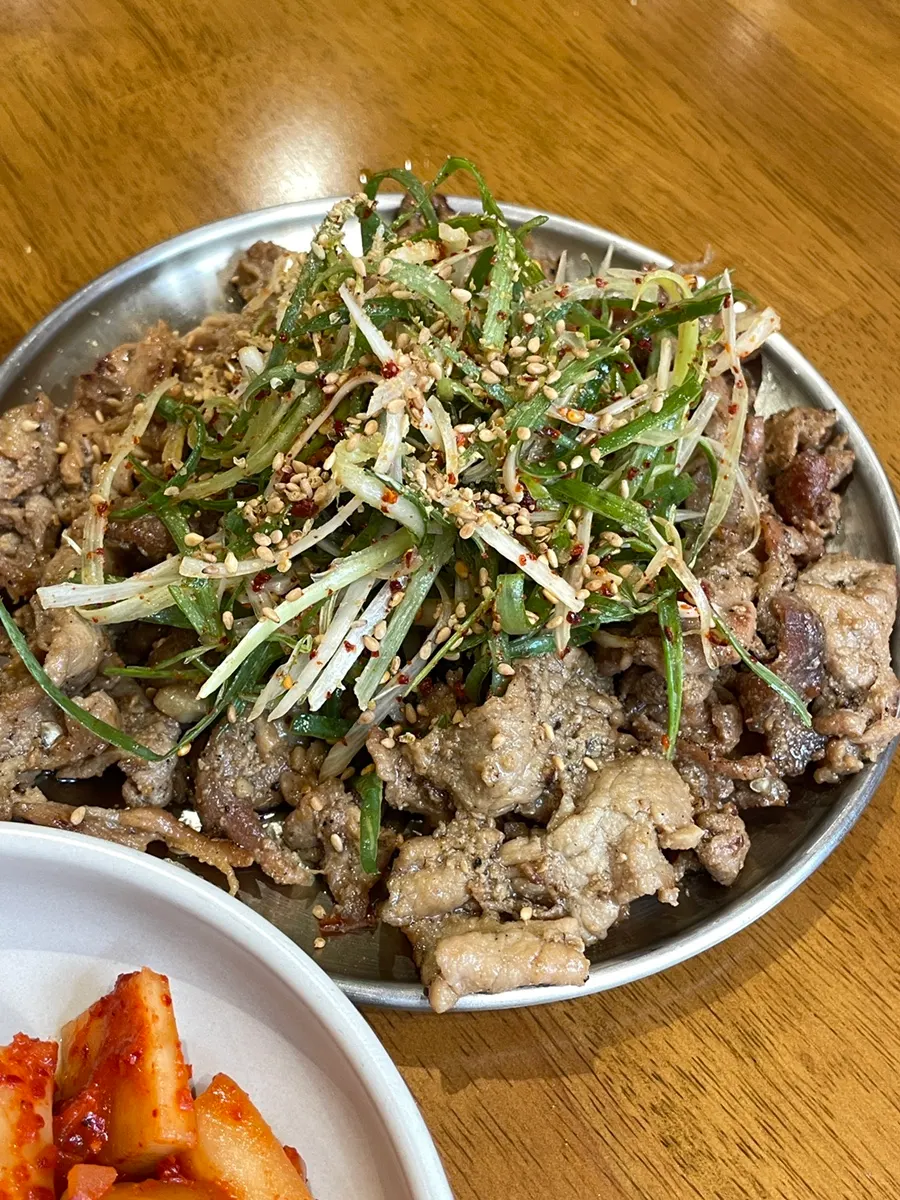 Boksan pork bulgogi side dish