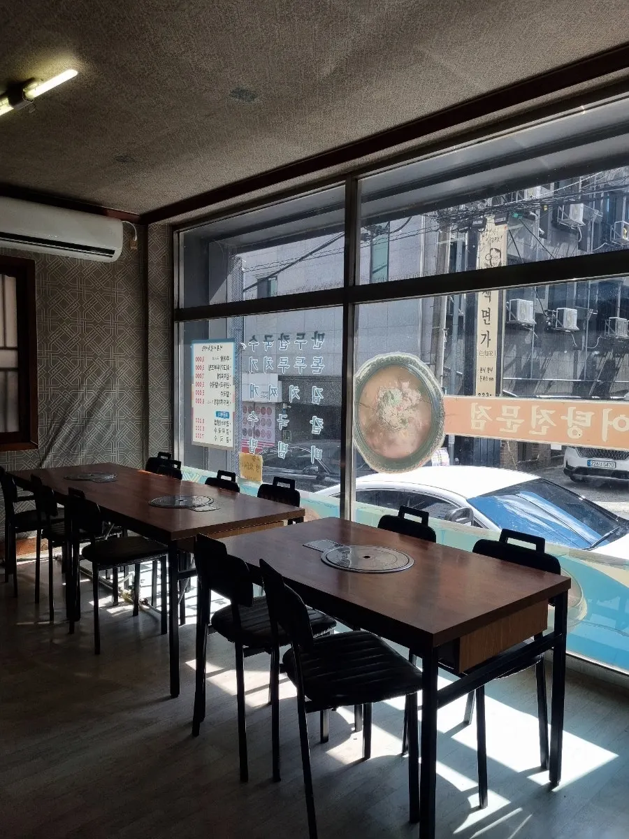 Restaurant location near Ulsan University's back gate