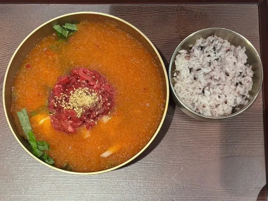 복산해장 메뉴판과 가격표