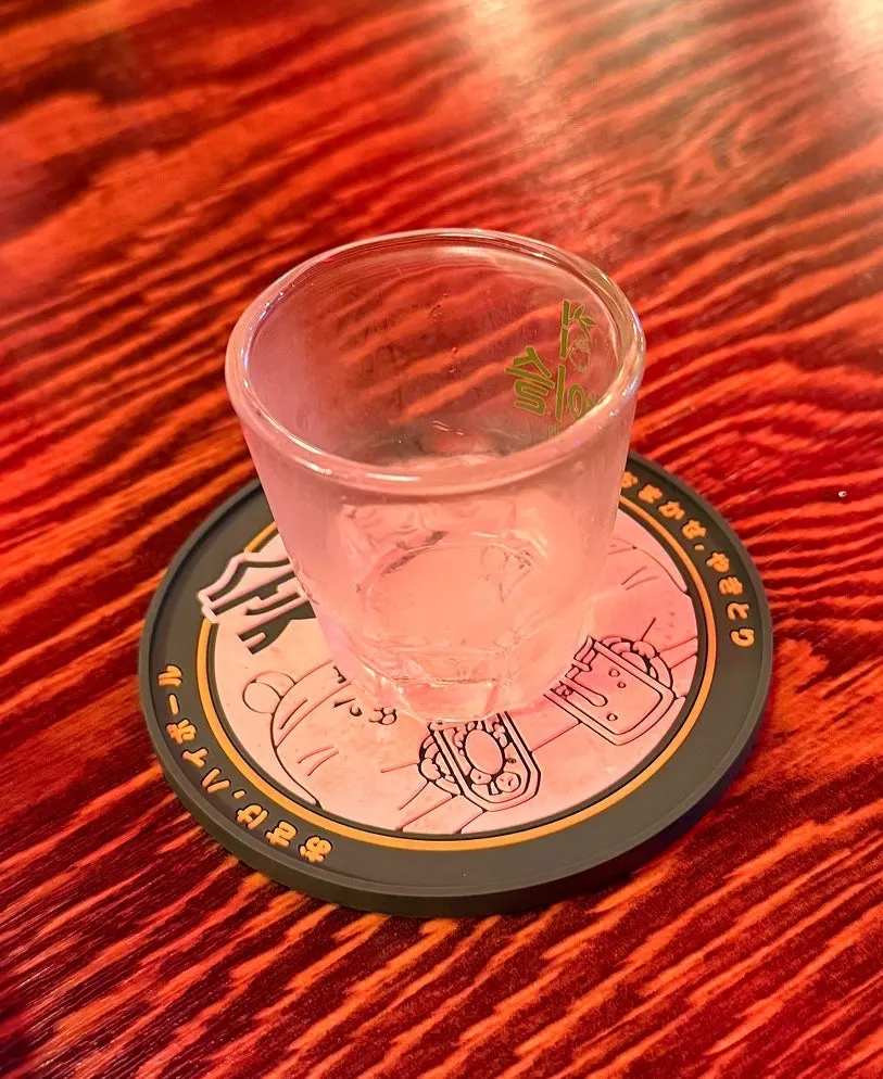 Cute drink-glass coaster