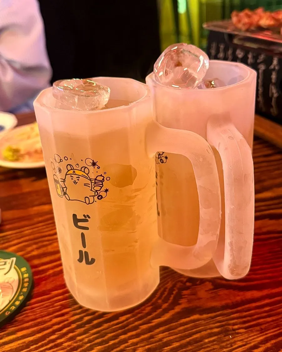 Ice cup served with the order