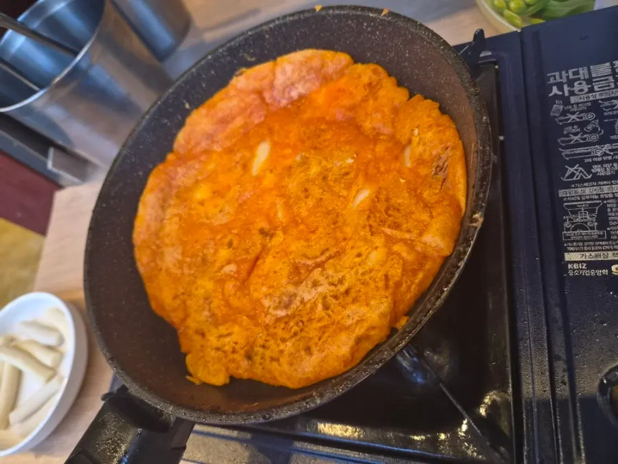 Memasak jeon dengan sukatan yang tidak menjadi