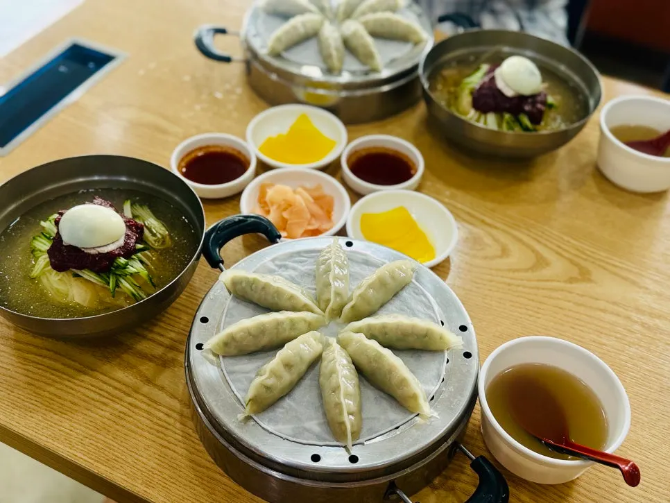 Warm broth served at the table