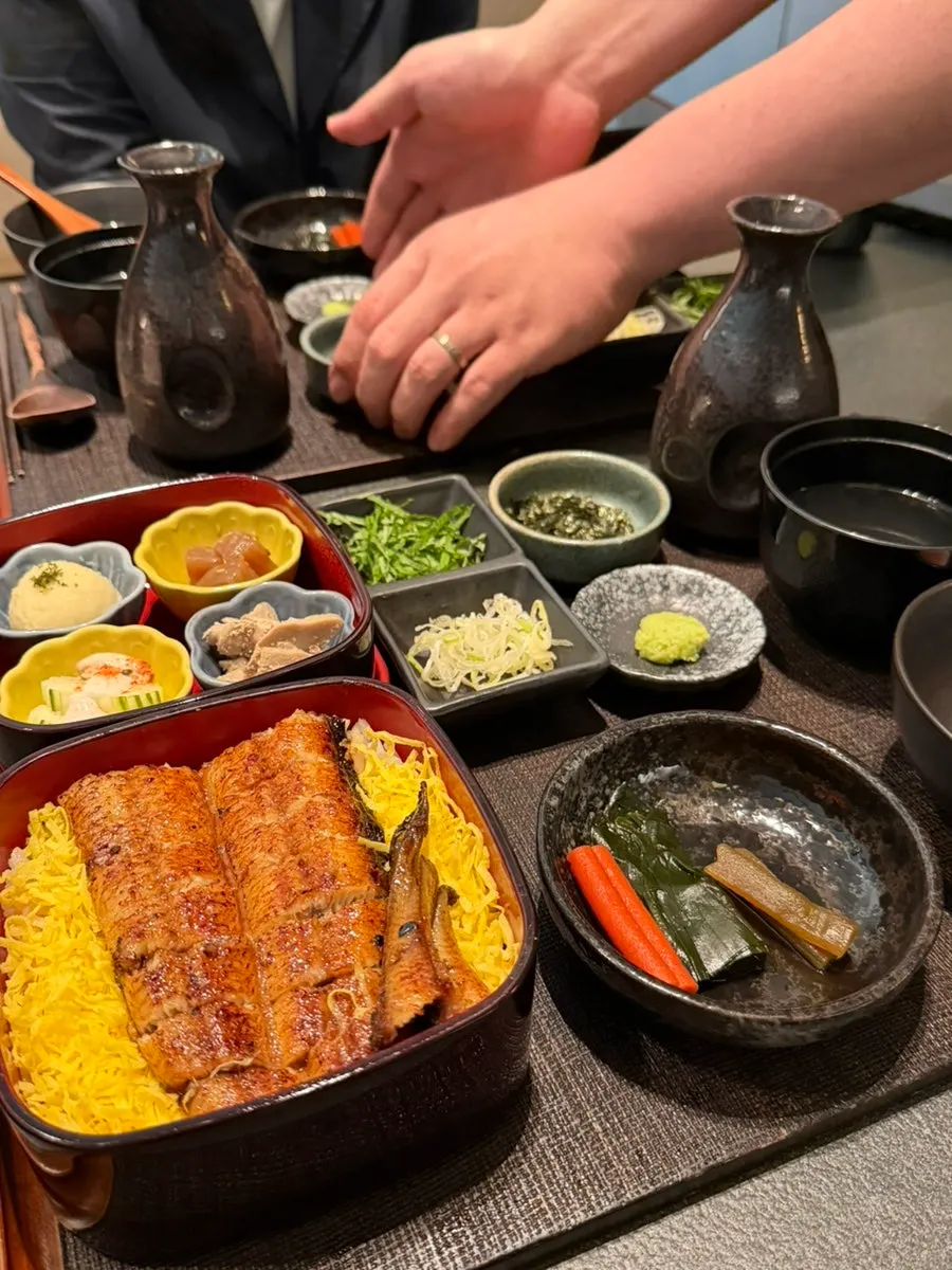 직원이 오픈해준 히츠마부시 도시락