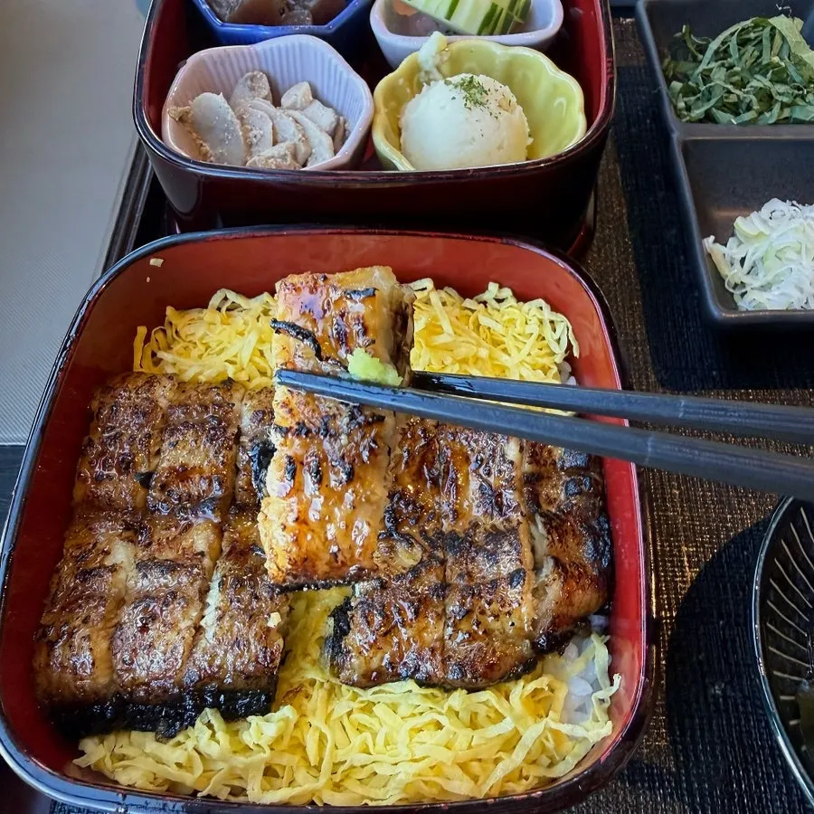 Eel grilled over charcoal with tarae sauce