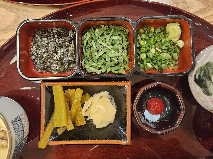 히츠마부시 상 한 상 차림