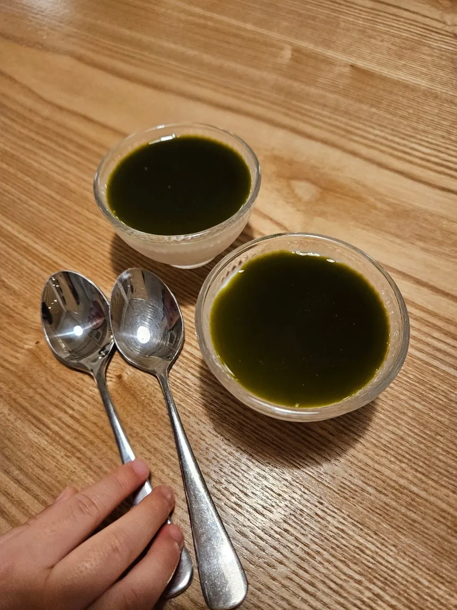 리뷰 이벤트로 제공된 말차푸딩