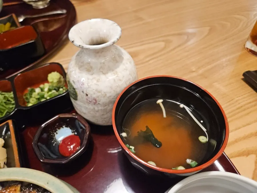 Broth and hot water for ochazuke