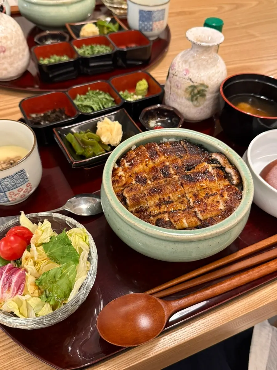 Photo record of a visit to Unagiwa eel rice bowl in Yeoksam