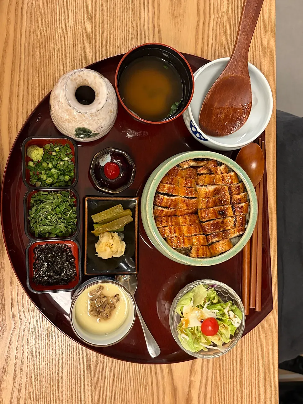 Unagiwa's Hitsumabushi Sang eel rice bowl