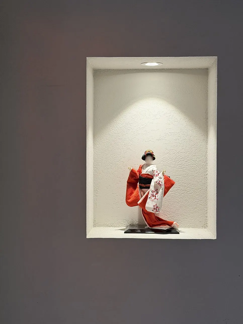 Interior design of the Unagiwa restaurant