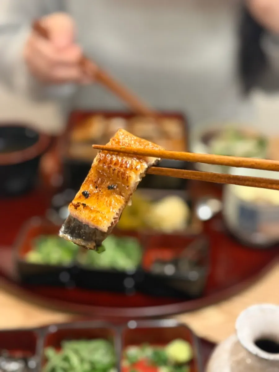 Hitsumabushi eel grilled with tare sauce