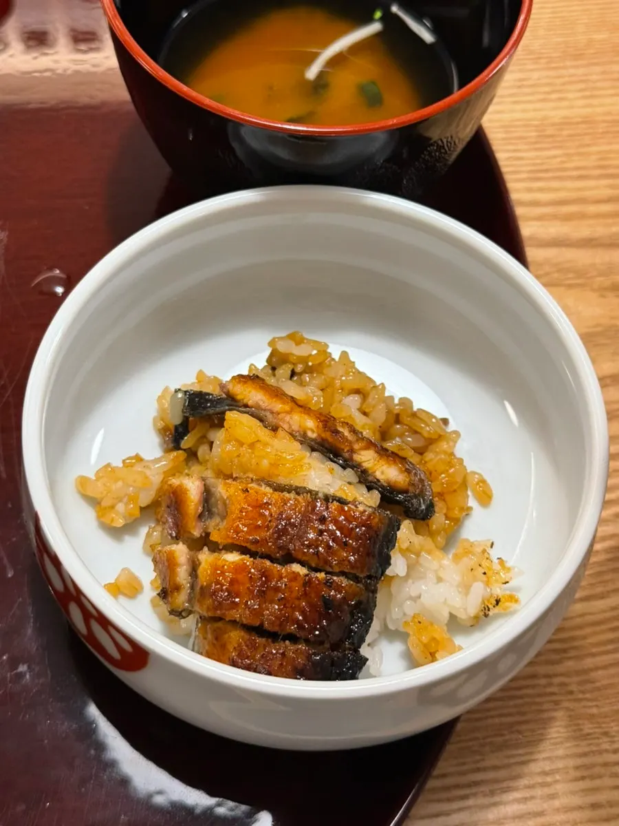 Jawanmushi steamed egg topped with shiitake mushroom