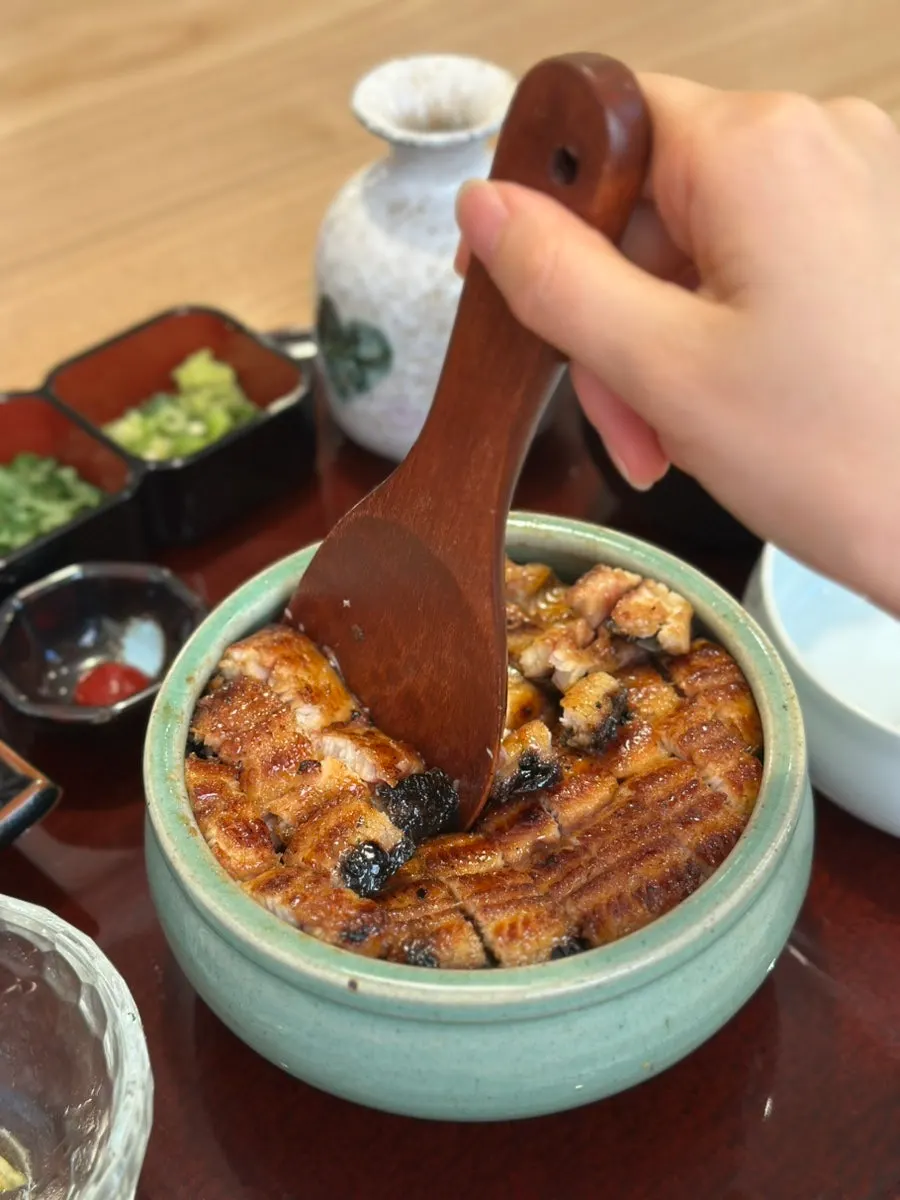 Side dishes including chawanmushi and miso soup