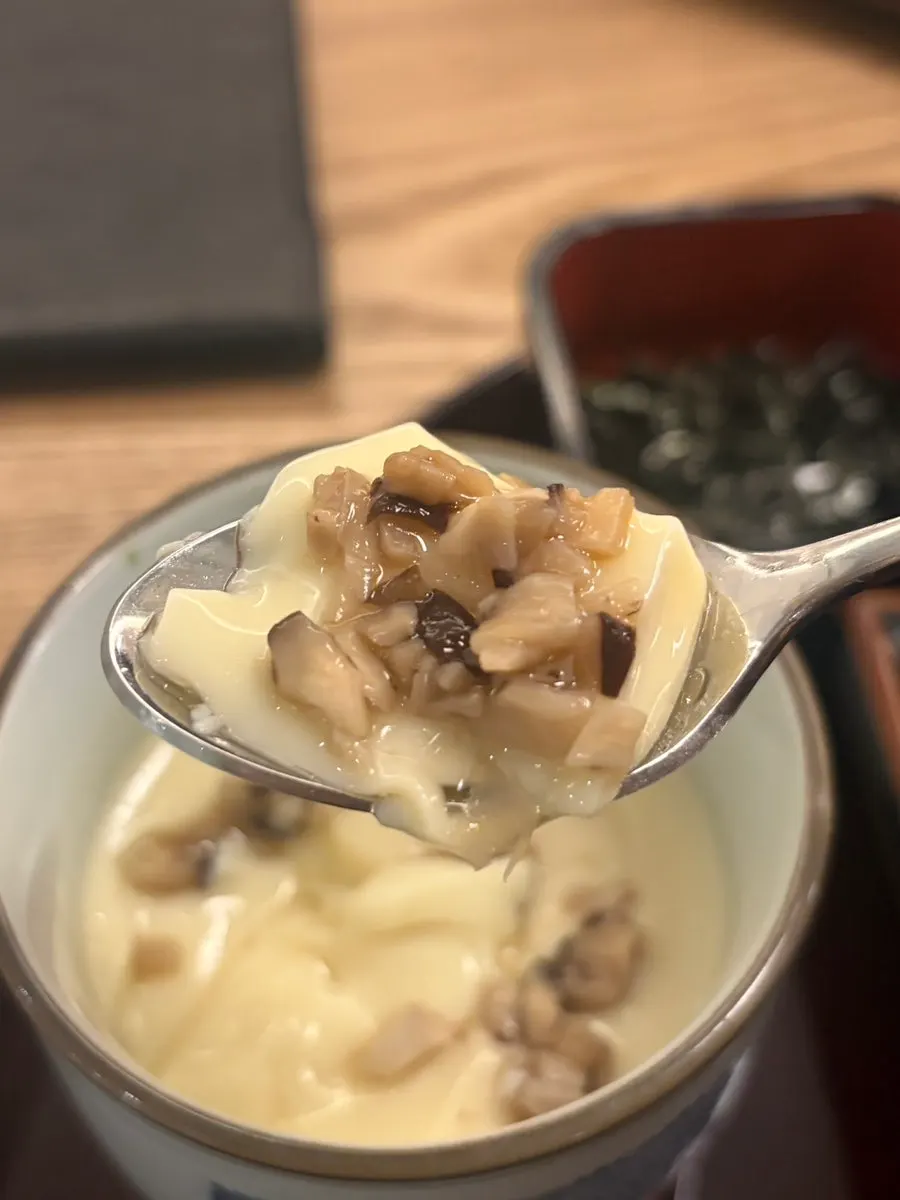 버섯 들어간 계란찜