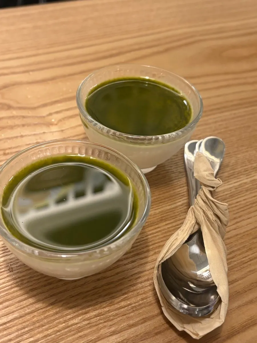 리뷰 이벤트로 받은 말차푸딩