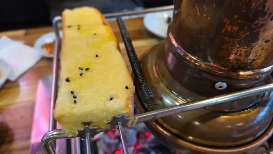 불에 구운 빵구이
