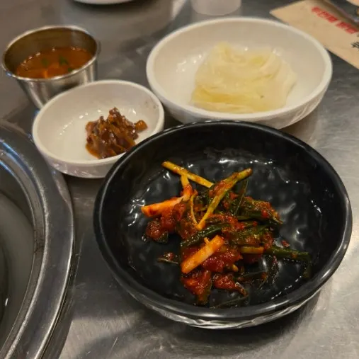Meat table setting with meljeot