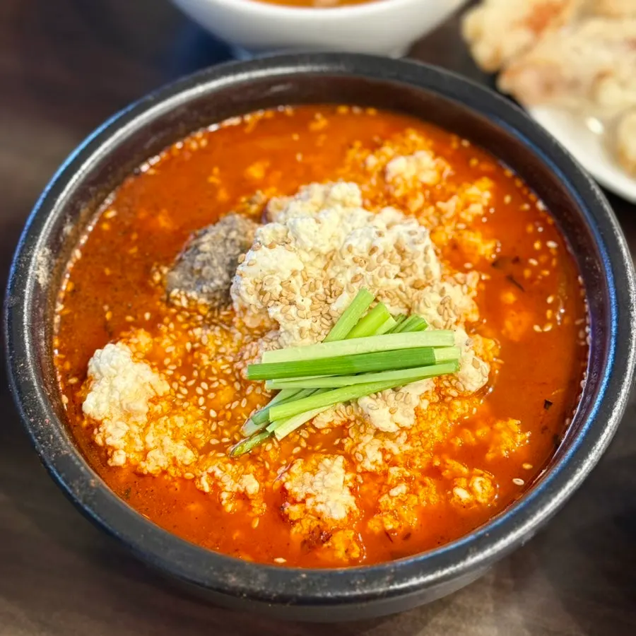 본가교동반점 강릉초당순두부짬뽕 밥