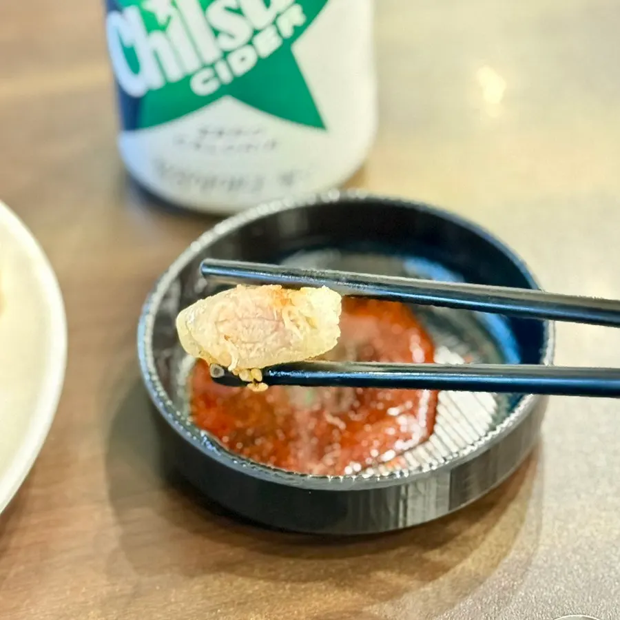 짬뽕과 탕수육을 함께 차린 혼밥 상차림