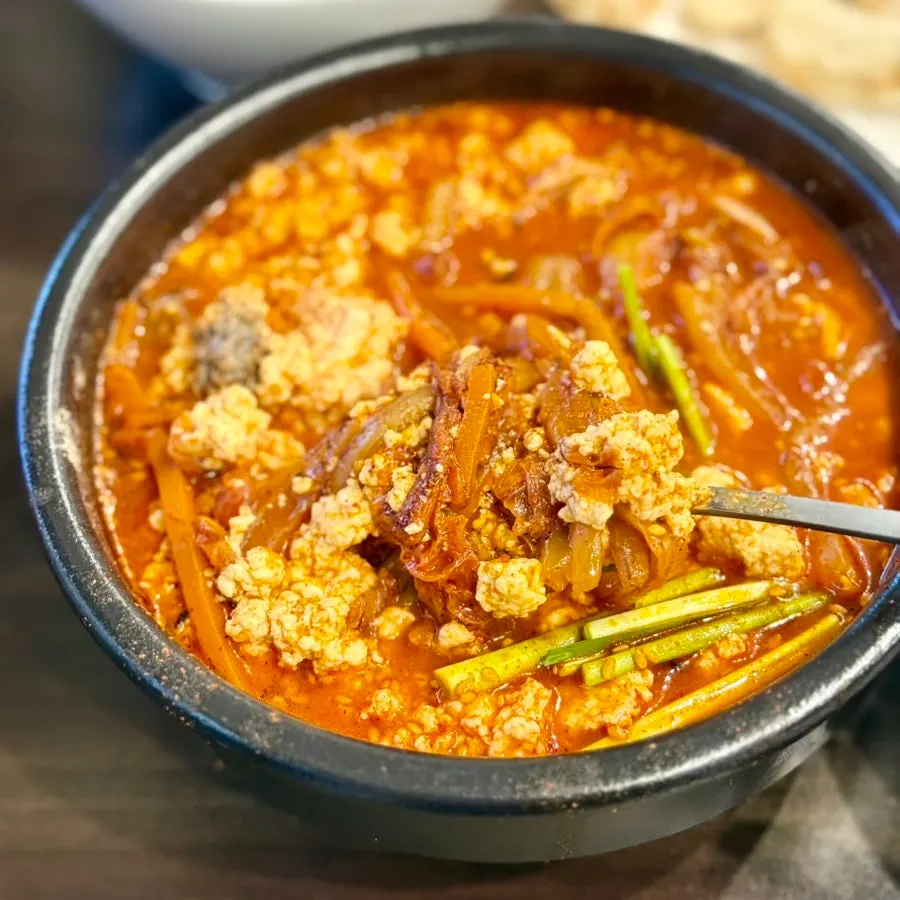 본가교동반점 순두부짬뽕 마무리 컷